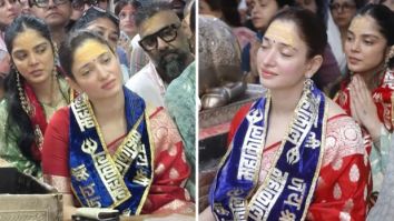 Tamannaah Bhatia seeks blessings at Mahakaleshwar temple; attends Bhasma Aarti