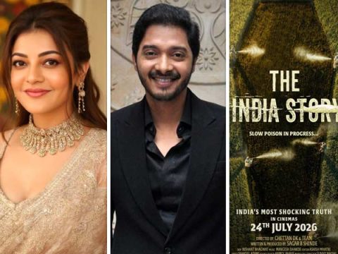 Kajal Aggarwal and Shreyas Talpade’s The India Story teaser to be out soon; film set for July 24 release Kajal Aggarwal and Shreyas Talpade’s The India Story teaser to be out soon; film set for July 24 release