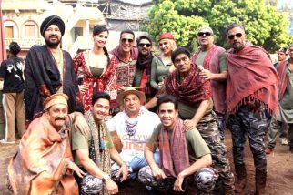 On The Sets Of The Movie Welcome To The Jungle