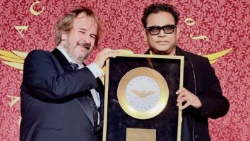A.R. Rahman receives Golden Plate Award at American Academy of Achievement summit in Washington, DC
