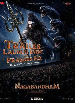 Nagabandham makers announce trailer launch on June 19 in Hyderabad: “The biggest canvas awaits the reveal of a mighty magnum opus”