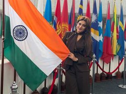 Nidhhi Agerwal participates in Global Conference on Education for Sustainable Future: “I would never miss an opportunity to speak about my country on a global platform”