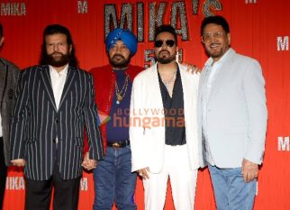 Photos: Hema Malini, Anupam Kher, Sonu Nigam, Iulia Vantur and others attend Mika Singh’s 50th birthday bash
