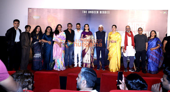 photos kangana ranaut girija oak jayantilal gada and others grace the trailer launch of bharat bhhagya viddhaata 2
