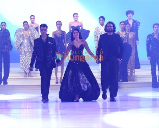 Photos: Karan Johar and Kiara Advani walked the ramp for Rahul Mishra’s car launch