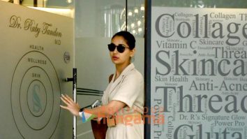 Photos: Nikita Dutta snapped outside a clinic in Bandra