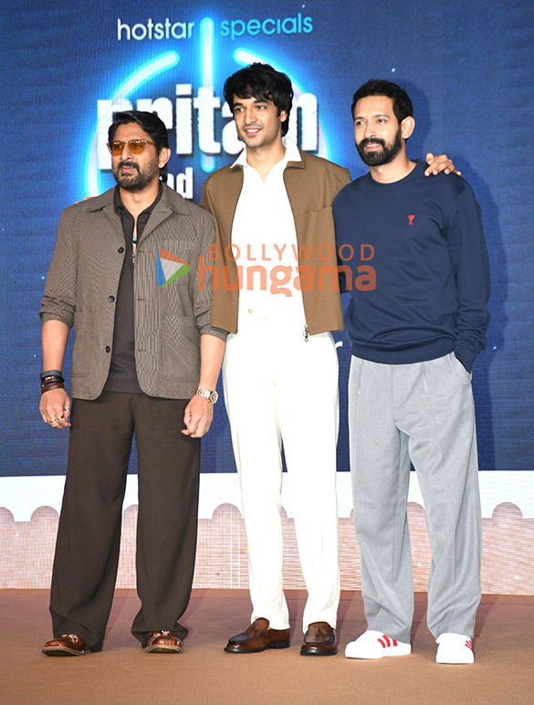 photos rajkumar hirani vir hirani vikrant massey arshad warsi mona singh and others grace the trailer launch of pritam and pedro 11