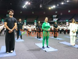 Photos: Shahid Kapoor, Sreeleela, Amruta Fadnavis and others snapped at the International Yoga Day 2026 celebrations