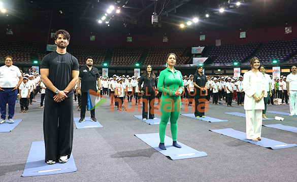Photos: Shahid Kapoor, Sreeleela, Amruta Fadnavis and others snapped at the International Yoga Day 2026 celebrations Photos: Shahid Kapoor, Sreeleela, Amruta Fadnavis and others snapped at the International Yoga Day 2026 celebrations