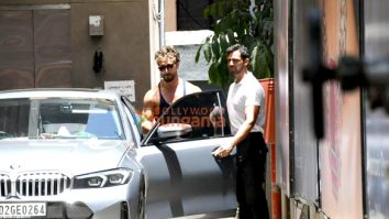 Photos: Tiger Shroff snapped outside a clinic in Bandra