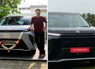 Prabhu Deva adds a new luxury ride to his garage; takes delivery of MG M9 Presidential Limousine