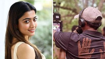 Rashmika Mandanna leaves muddy handprints on Mysaa DOP in fun BTS photo; makers tease, “The blood marks are on their way”