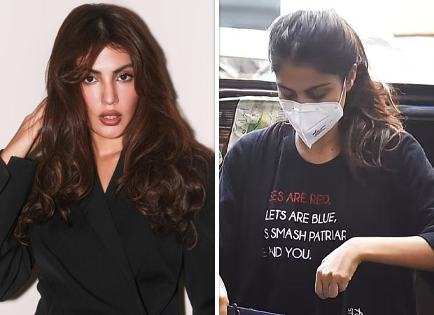 Rhea Chakraborty says NGO sold 20,000 ‘Smash The Patriarchy’ T-shirts after she wore it on arrest day in Sushant Singh Rajput case