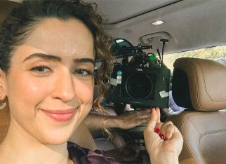 Sanya Malhotra shares BTS glimpses from Sundar Poonam sets in Chandigarh