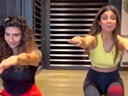 Shilpa Shetty’s fun workout walk