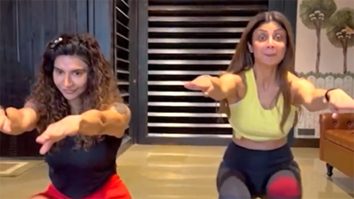 Shilpa Shetty’s fun workout walk