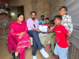 Sonu Sood and sister Malvika revisit victim families of Punjab floods, help them start a better life