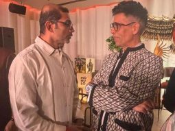 India’s two biggest creative powers in one frame: TVF’s Arunabh Kumar and filmmaker Karan Johar at IIFA Connex