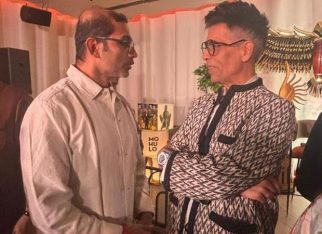 India’s two biggest creative powers in one frame: TVF’s Arunabh Kumar and filmmaker Karan Johar at IIFA Connex