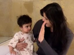 Zareen Khan with the cutest little princess