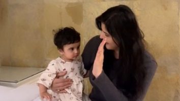 Zareen Khan with the cutest little princess
