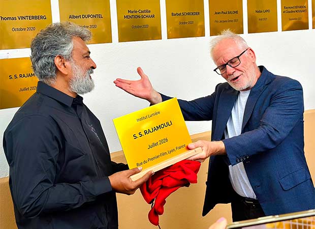 S. S. Rajamouli shares emotional note after receiving prestigious honour with 'Julliat 2026': "Only gratitude. Deeply, deeply humbled"