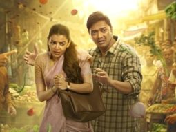 Makers of The India Story unveil new poster featuring Kajal Aggarwal Kitchlu and Shreyas Talpade amid an angry mob