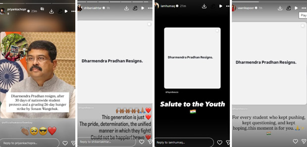 Priyanka Chopra Jonas, Aditi Rao Hydari, and other celebs hail students, call it a victory for youth voices