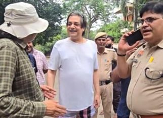 Chandrachur Singh interacts with officials during Gurugram demolition drive outside his residence