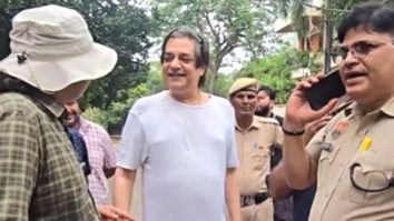 Chandrachur Singh interacts with officials during Gurugram demolition drive outside his residence