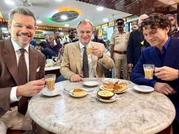 EXCLUSIVE: Christopher Nolan-Matt Damon-Tom Holland’s Olympia visit triggers fan FRENZY; customers DEMAND ‘Nolan waale table pe baithna hai’, want tea from the same cup; Greek connection behind visit REVEALED
