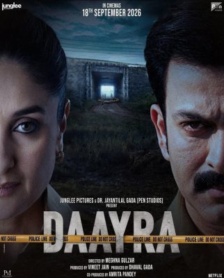 Daayra first look: Kareena Kapoor Khan and Prithviraj Sukumaran face off in Meghna Gulzar’s crime thriller
