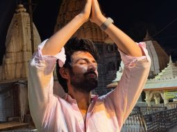 Kartik Aaryan visits Mahakaleshwar Temple after winning first National Award