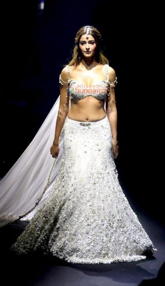 Photos: Ananya Panday, Sanya Malhotra, Madhuri Dixit, Bobby Deol and others at Gaurav Gupta Fashion Show