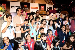 Photos: Dhamaal 4 team snapped promoting the film with kids