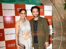 Photos: Gautami Kapoor snapped at AZA Bandra Meet the Designer Varun Chakkilam event