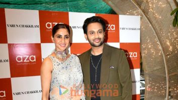 Photos: Gautami Kapoor snapped at AZA Bandra Meet the Designer Varun Chakkilam event