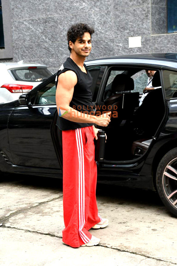 Photos: Ishaan Khatter snapped at a gym in Bandra