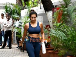 Photos: Malaika Arora snapped outside a gym in Bandra