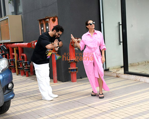 photos neha dhupia angad bedi nupur sanon and stebin ben snapped in bandra 1