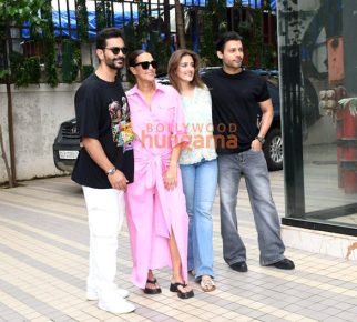 Photos: Neha Dhupia, Angad Bedi, Nupur Sanon and Stebin Ben snapped in Bandra