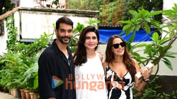 Photos: Neha Dhupia and Angad Bedi are on a Double Date with Karishma Tanna