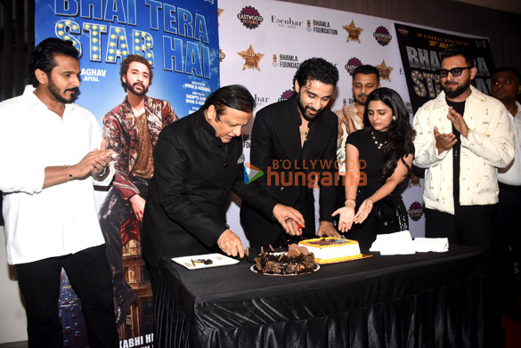 photos raghav juyal samay raina ameesha patel and others grace the trailer launch of bhai tera star hai 2026 44