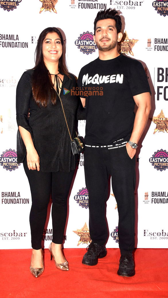 photos raghav juyal samay raina ameesha patel and others grace the trailer launch of bhai tera star hai 2026 68