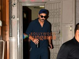 Photos: Ranbir Kapoor spotted outside a dubbing studio in Bandra