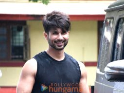 Photos: Shahid Kapoor and Ishaan Khatter snapped at the gym in Bandra