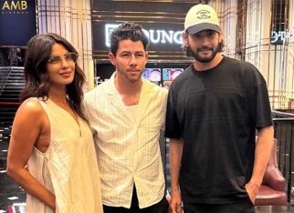 Priyanka Chopra Jonas and Nick Jonas join Mahesh Babu for movie night at AMB Cinemas amid Varanasi excitement