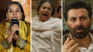 Shabana Azmi struggles to hold back tears recalling Batwara 1947’s MOST DIFFICULT scene at trailer launch: “I felt humiliated, stripped of all dignity…thank God, Sunny Deol was there to save me”