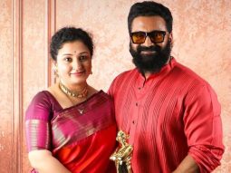 Rishab Shetty receives South Indian Icon Award at Ananda Vikatan Cinema Awards