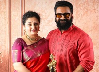 Rishab Shetty receives South Indian Icon Award at Ananda Vikatan Cinema Awards
